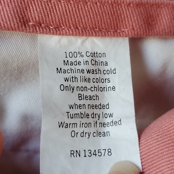 VINEYARD VINES COTTON MEN'S PANTS 33" x 30" PINK LIGHT RED - Picture 5 of 6